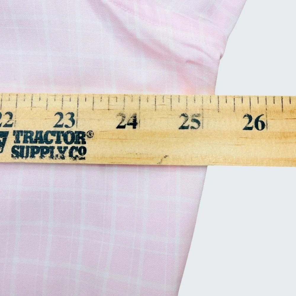 Eton Contemporary Fit Twill Dress Shirt Mens‎ XXL 18 (46) Pink Long Sleeve $270